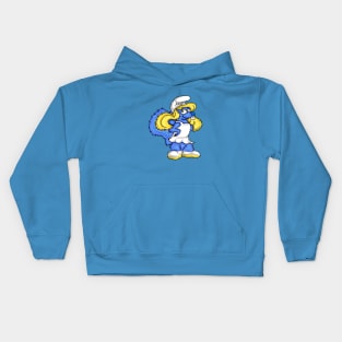 Blueberry Girl Squirrel Kids Hoodie